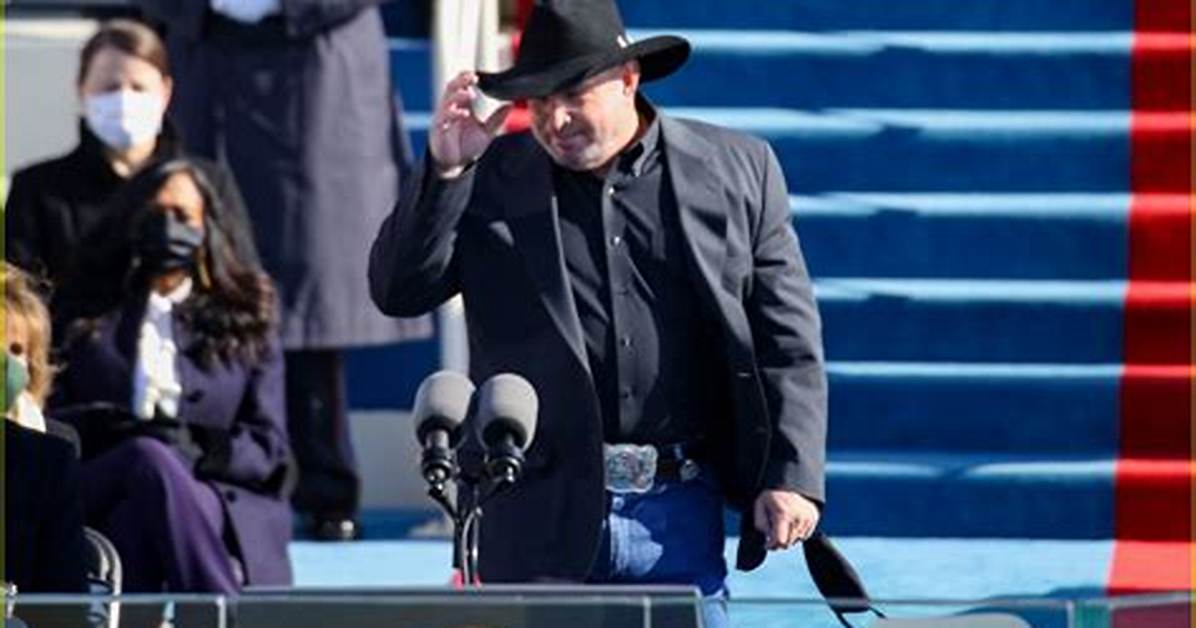 Garth Brooks Belts out ‘Amazing Grace’ After Joe Biden Is Sworn in at Inauguration