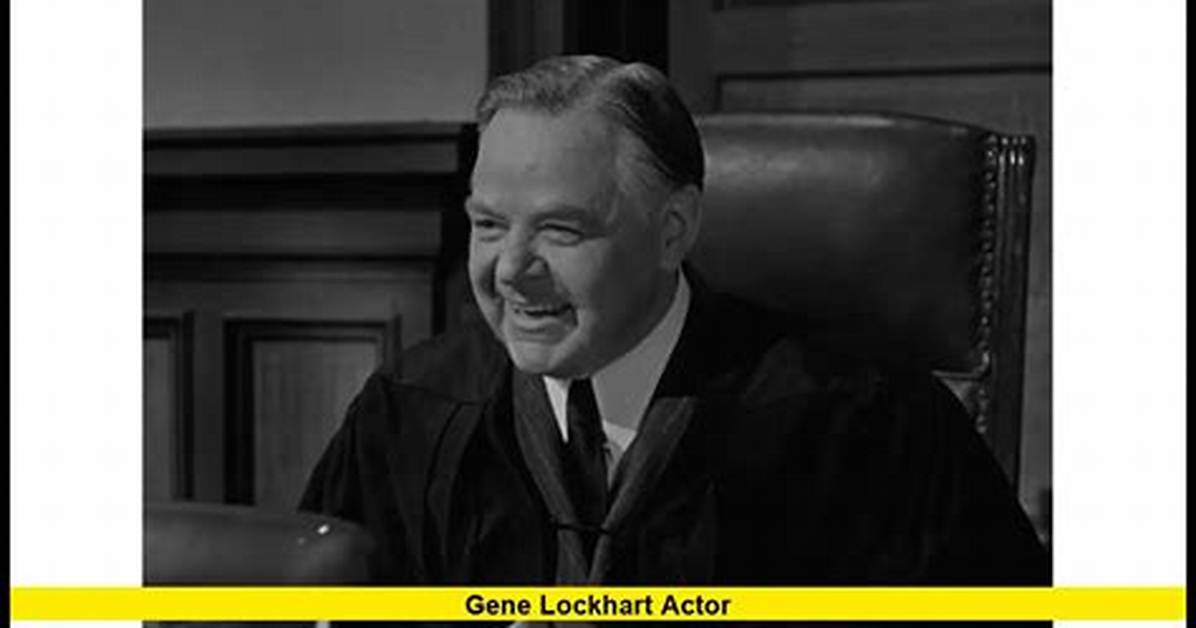 Gene Lockhart