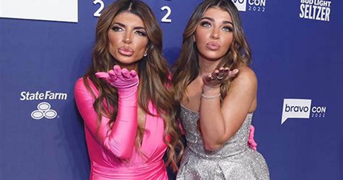 Gia Giudice, 21, Rocks Tiny Orange Bikini Top in Ibiza with Sister Gabriella, 18: Photo