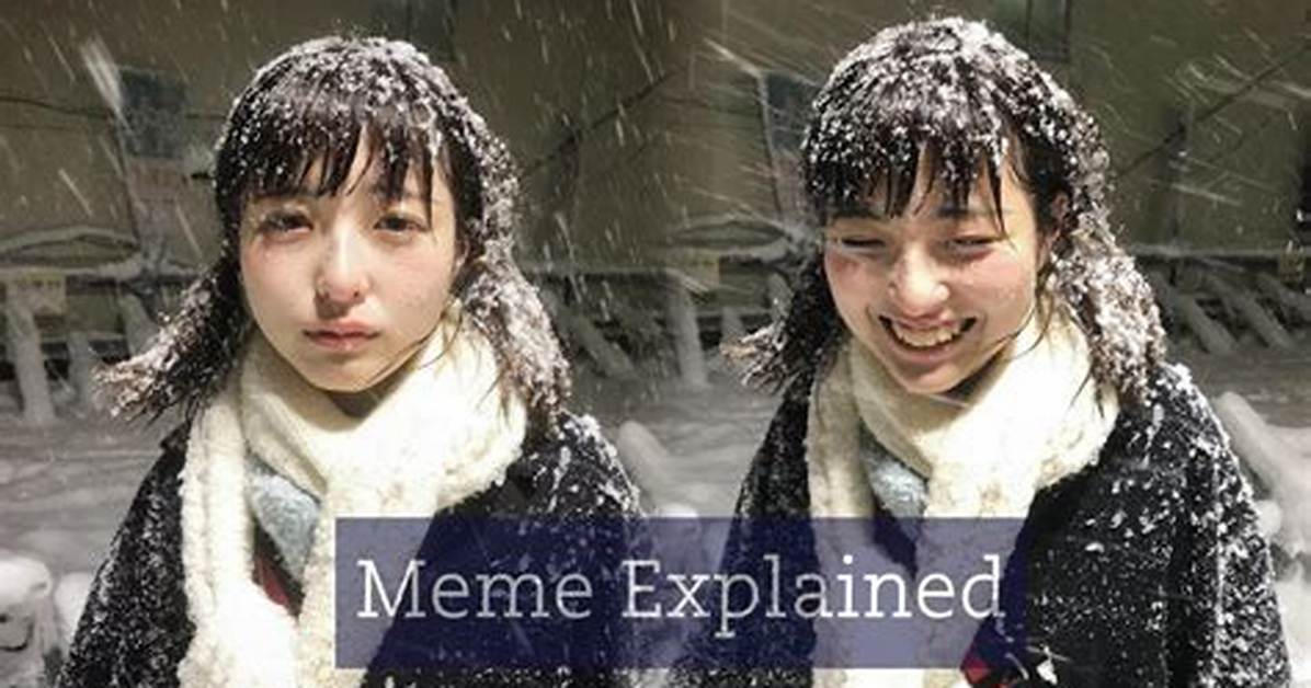 Girl Behind Snow Meme Mogusa Shirose -What’s Happened to Her?