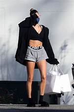 Hailey Baldwin Rocks Monogrammed Underwear & Crop Top in New Rhode Beauty Campaign