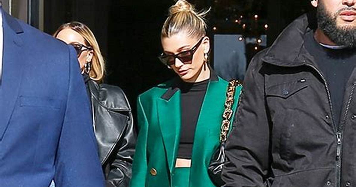 Hailey Bieber Stuns in Crop Top, Mini Skirt for Rhode Launch in Canada – Hollywood Life