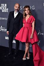 Halle Berry Rocks Plunging Red Dress with Van Hunt – Hollywood Life