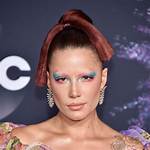 Halsey Rocks Multicolored Hair & Eye Makeup While Joining Bts for New Year’s Eve Performance