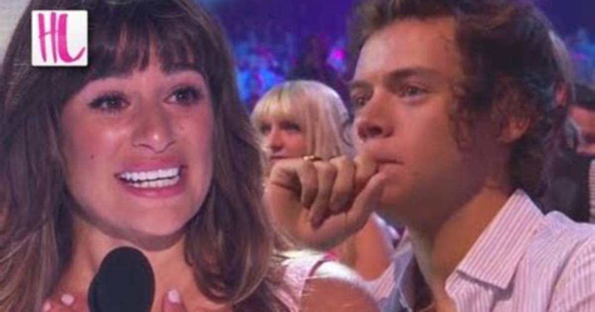 Harry Styles Tears up During Lea Michele’s Emotional Tca Speech