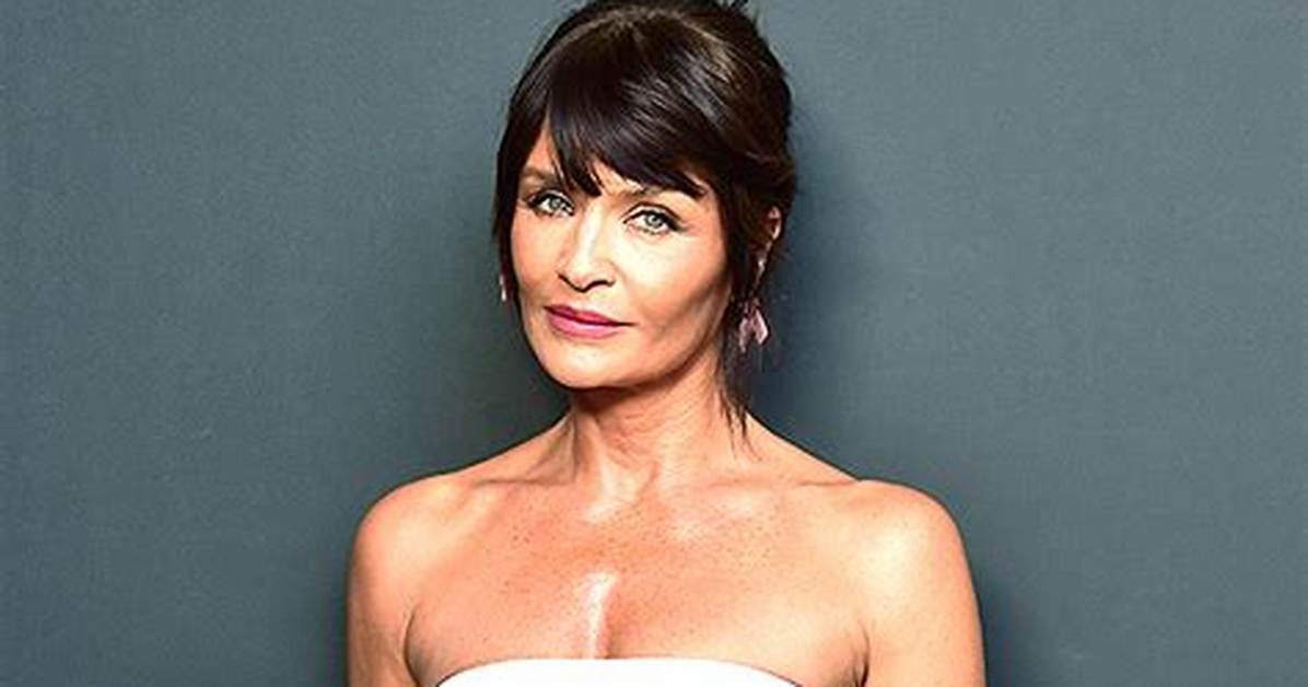 Helena Christensen Goes Swimming in a Strapless One-Piece to Celebrate Her 54Th Birthday