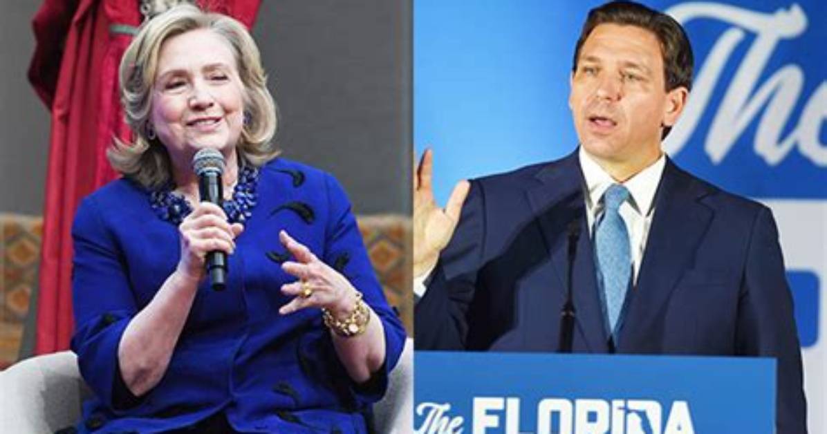 Hillary Clinton Shades Ron Desantis over War with Disney – Hollywood Life