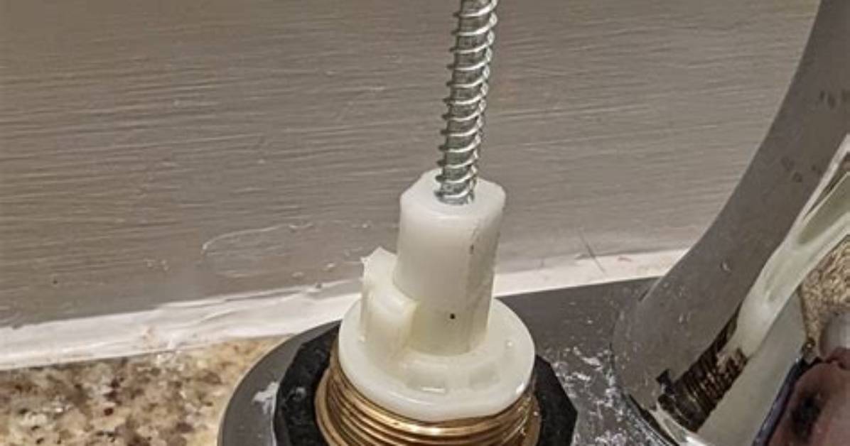 How Do You Remove a Stuck Moen Handle Adapter