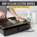 How to Clean an Electric Griddle