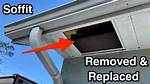 How to Remove 1 Piece of Soffit