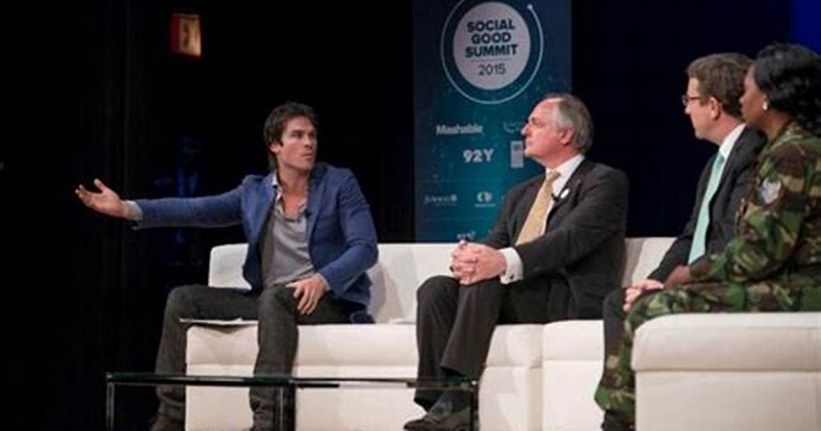 Ian Somerhalder Named Unep Goodwill Ambassador — Go Green