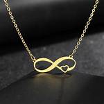 Infinity Heart Pendant Necklaces for Just $39 – Hollywood Life