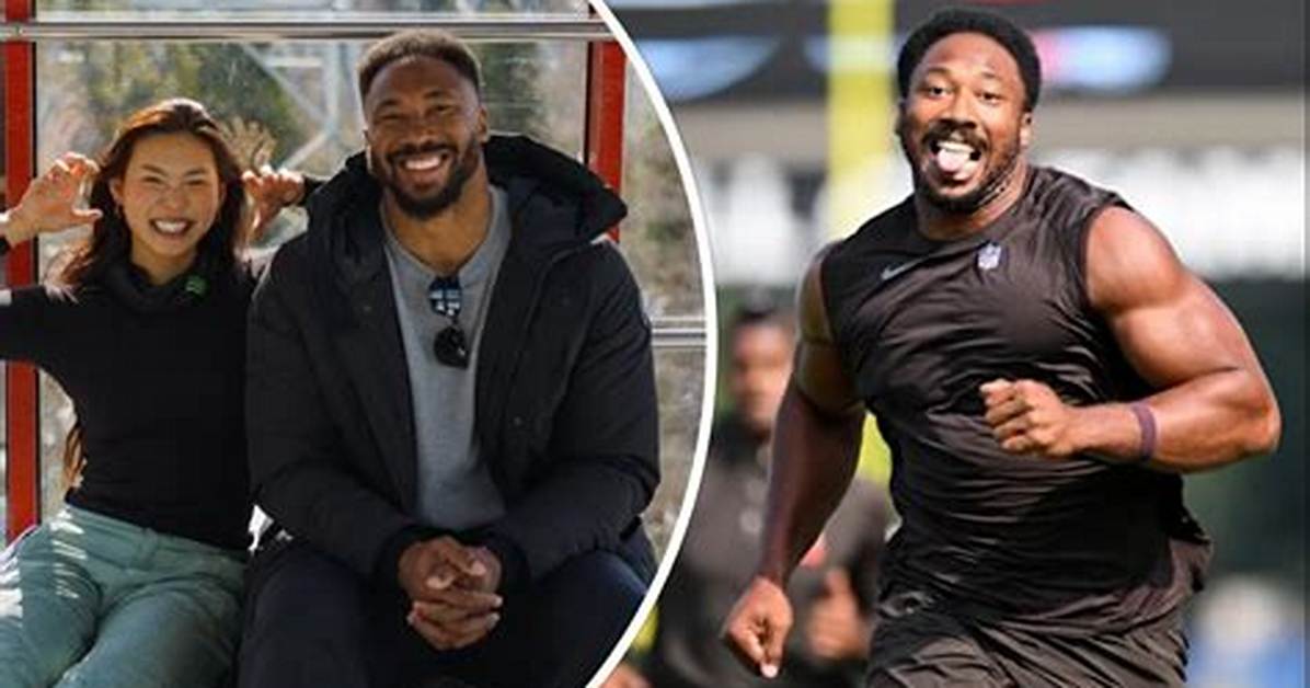 Is Myles Garrett Gay? Wife or Partner -Everything on His Age and More