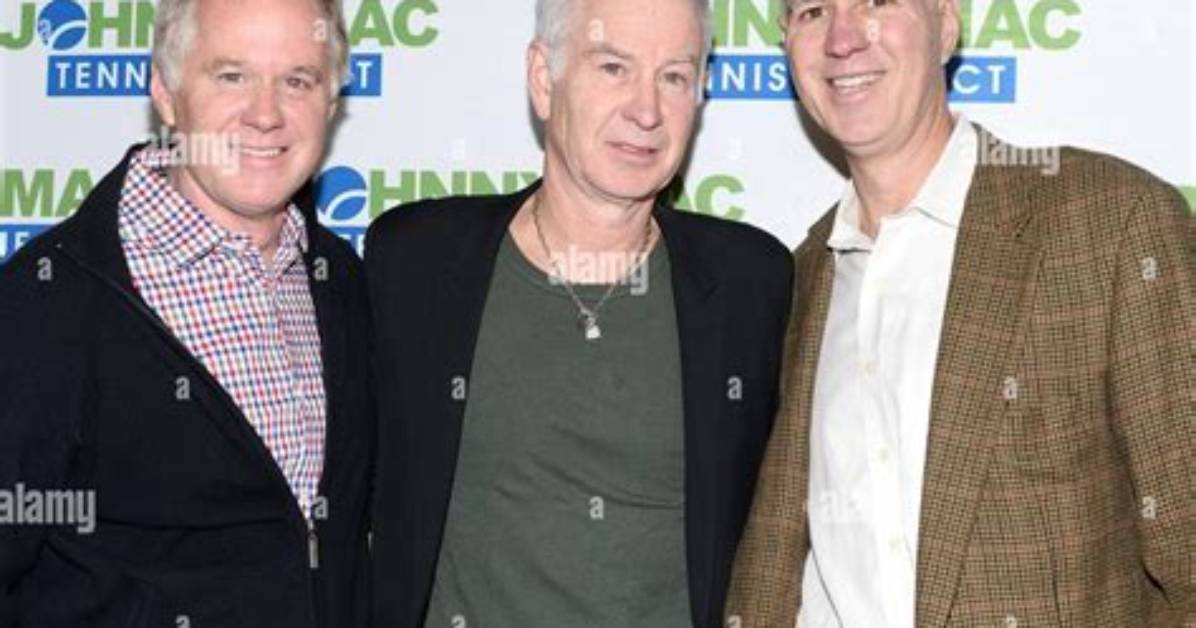 Is Patrick Mcenroe Related to John Mcenroe? Are They Brothers? Wife and Family