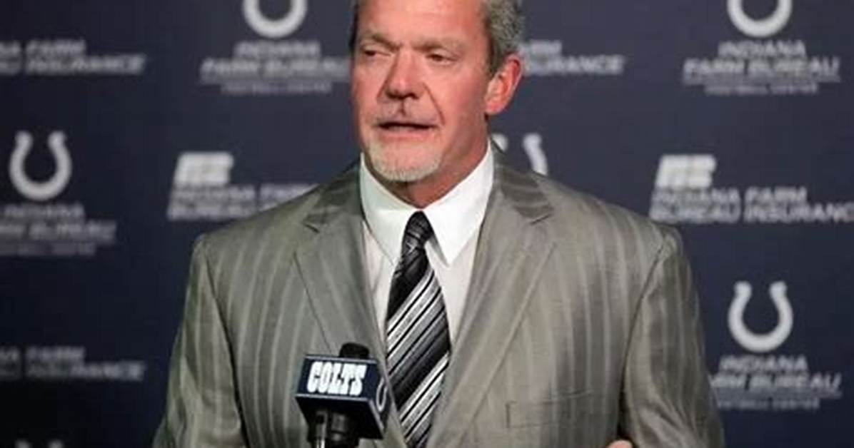 James Irsay’s Net Worth, Age, Height, Weight, Wife, Kids, Bio-Wiki