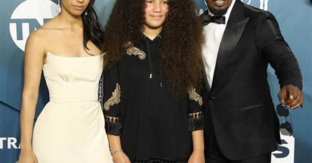 Jamie Foxx’s Daughter Annalise, 11, Looks So Grown up While Accompanying Dad at Sag Awards