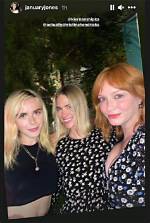 January Jones, Christina Hendricks & Kiernan Shipka Reunite: Photo – Hollywood Life