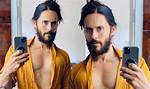 Jared Leto, 48, Posts Sexy Mirror Selfie with Unbuttoned Shirt & Sends ‘Love’ to Fans on Instagram — See Pic