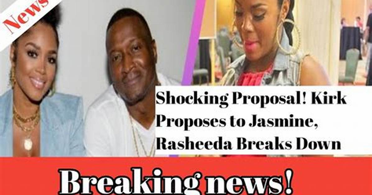 Jasmine Washington Desperate for Kirk Frost to Support Her & Baby Financially — See Demands in Court Docs