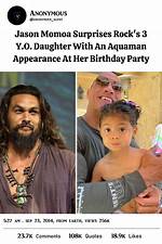 Jason Momoa Sends the Rock’s Daughter a Birthday Video – Hollywood Life