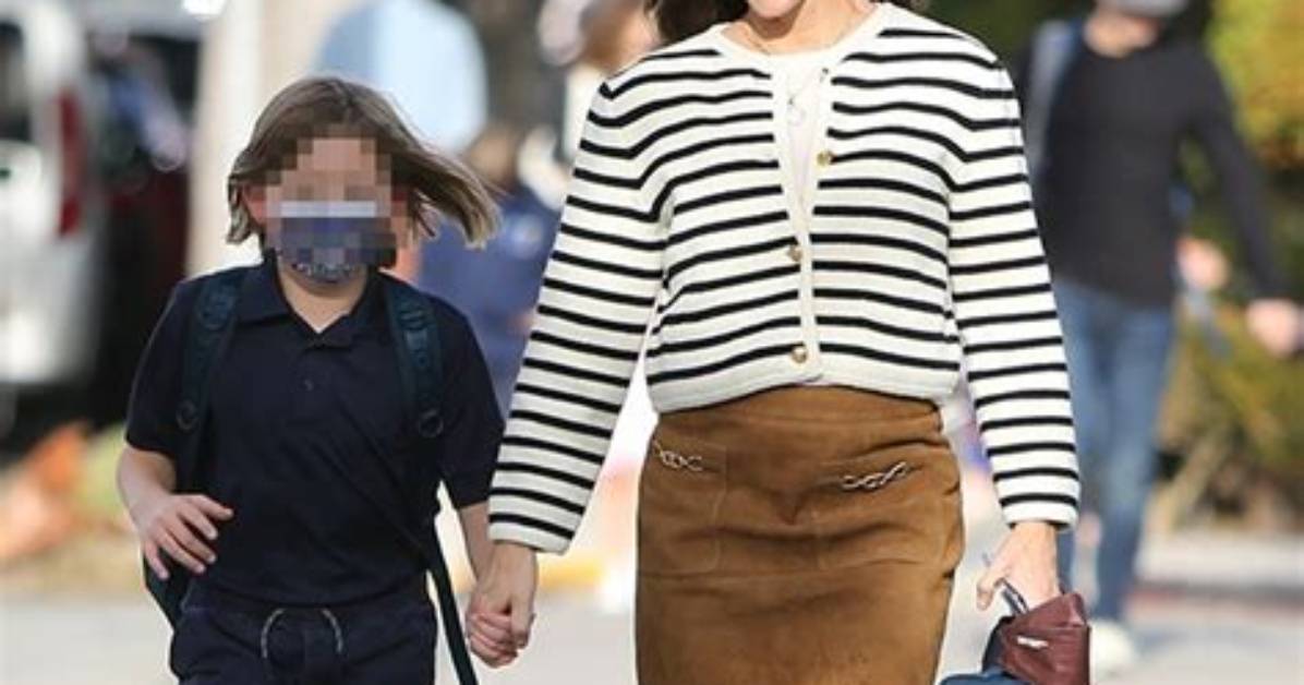 Jennifer Garner Holds Hands with Son Samuel, 10, as She Returns to La After Nyc Trip