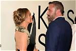 Jennifer Lopez & Ben Affleck Beam as They Hold Hands Backstage at the Global Citizen Concert