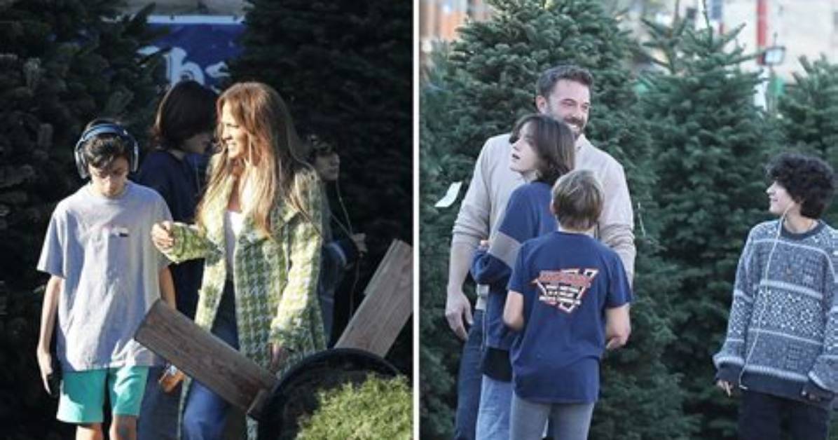 Jennifer Lopez & Ben Affleck Go Christmas Tree Shopping with Emme – Hollywood Life