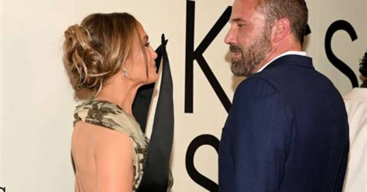 Jennifer Lopez & Ben Affleck Kiss While out with Her Son Max, 14, in New Photos