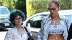 Jennifer Lopez & Daughter Emme, 13, Spotted Christmas Shopping in Beverly Hills — Photo