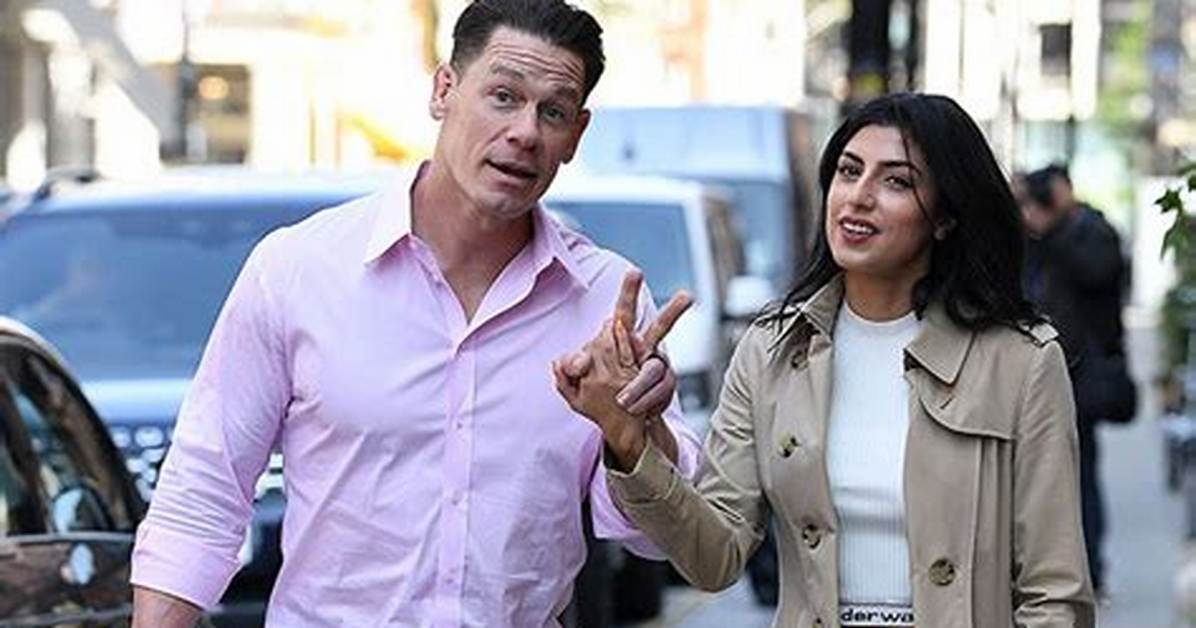 John Cena & Wife Shay Shariatzadeh Hold Hands at Vince Mcmahon’s 77Th Birthday