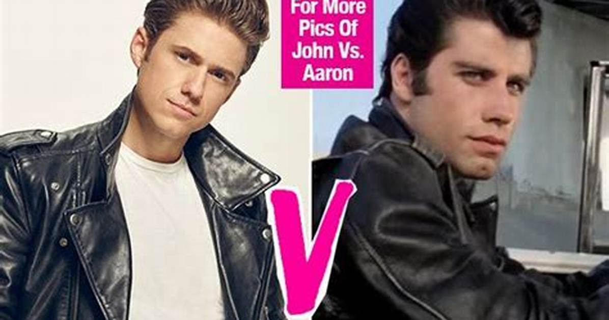 John Travolta Vs. Aaron Tveit: How Do the Two Dannys Compare? — Pics