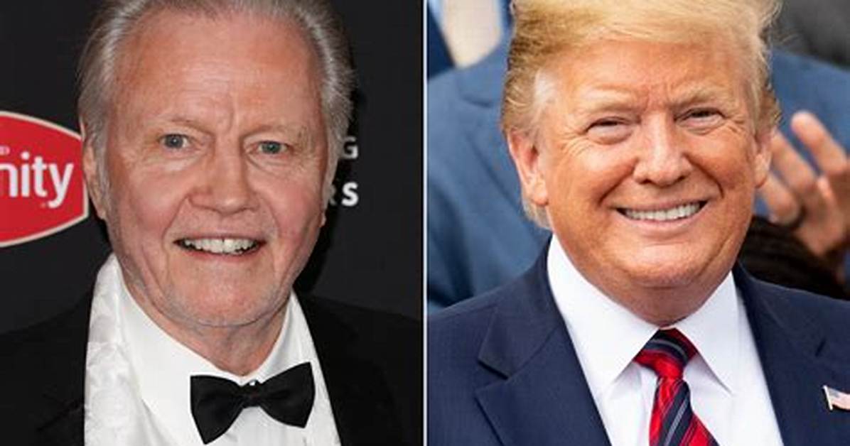 Jon Voight Says Trump Is the ‘Greatest President Since Lincoln’ & the Internet Rolls Its Eyes