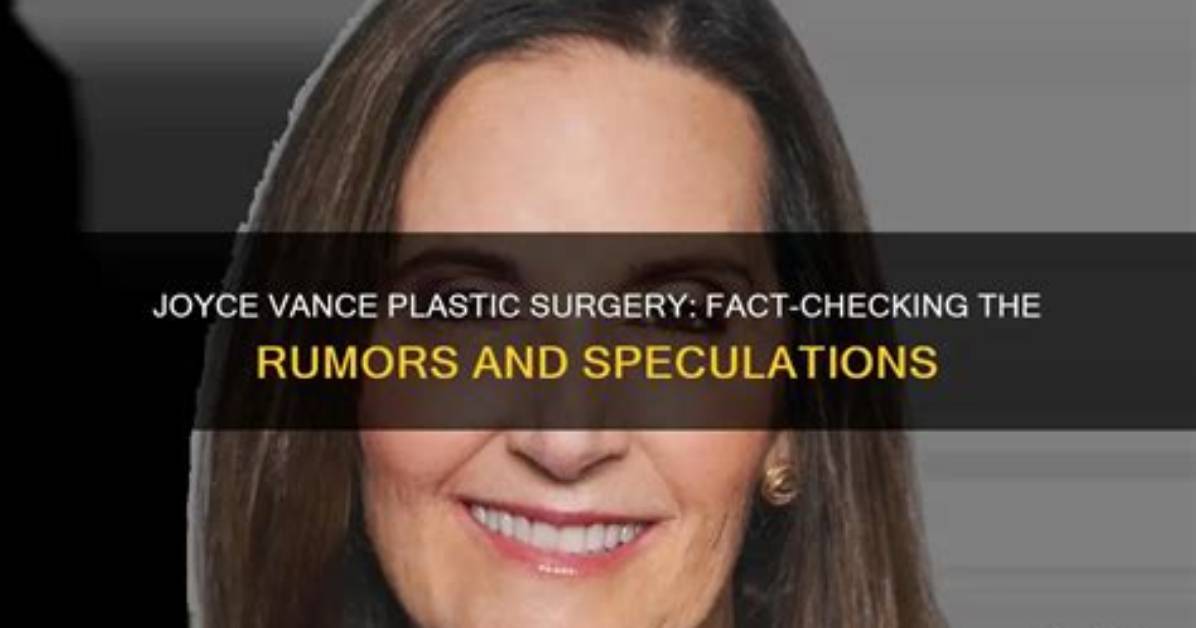 Joyce Vance Makeover: Has She Had a Neck Surgery?