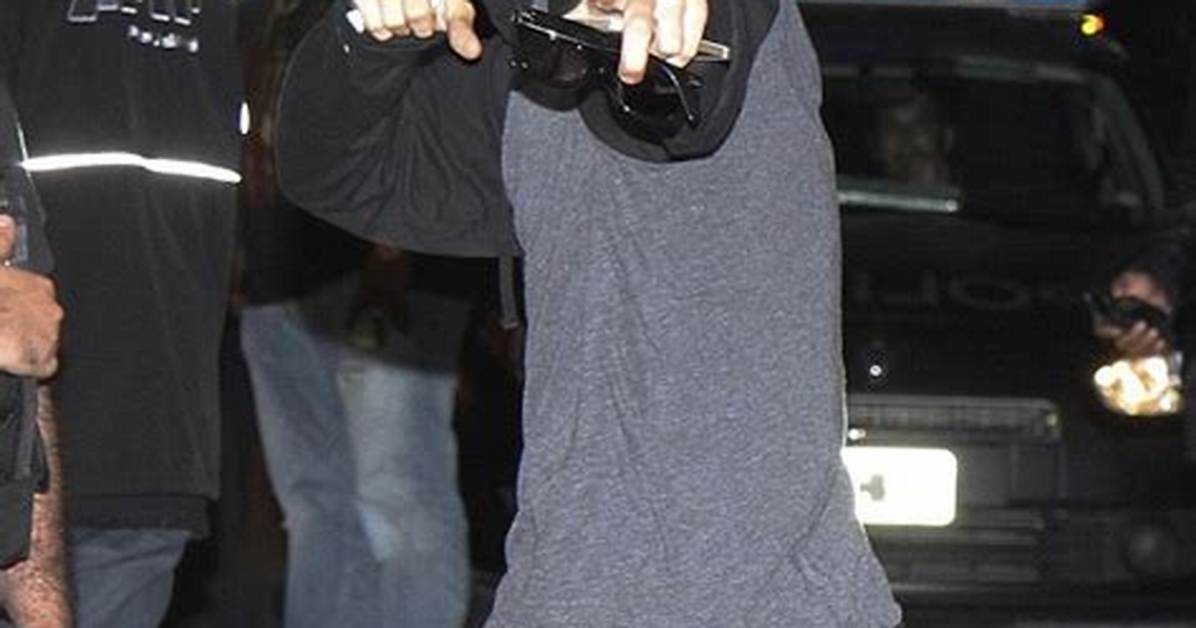 Justin Bieber with His Pants Down — His Most Shocking Look Yet?