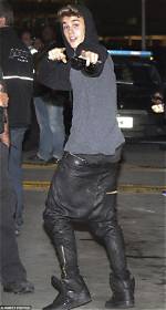 Justin Bieber with His Pants Down — His Most Shocking Look Yet?