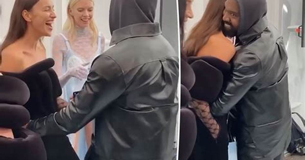 Kanye West & Irina Shayk Arrive Together in Ny After Spending His Birthday in France: See Pics