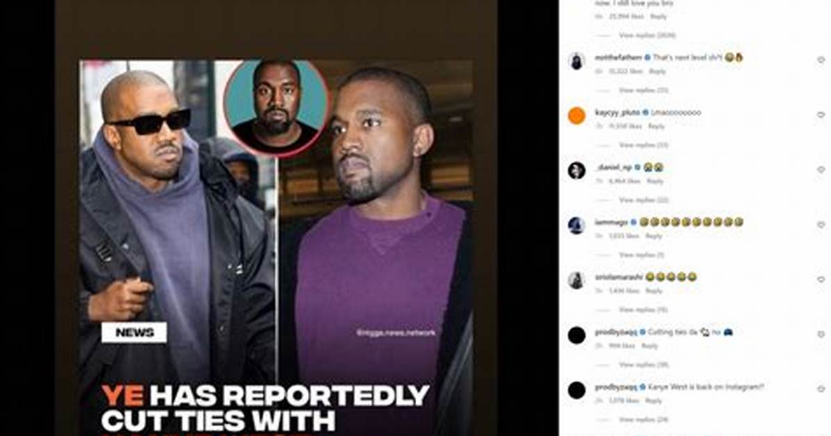 Kanye West Returns to Instagram & Posts About ‘Inspiration’ – Hollywood Life