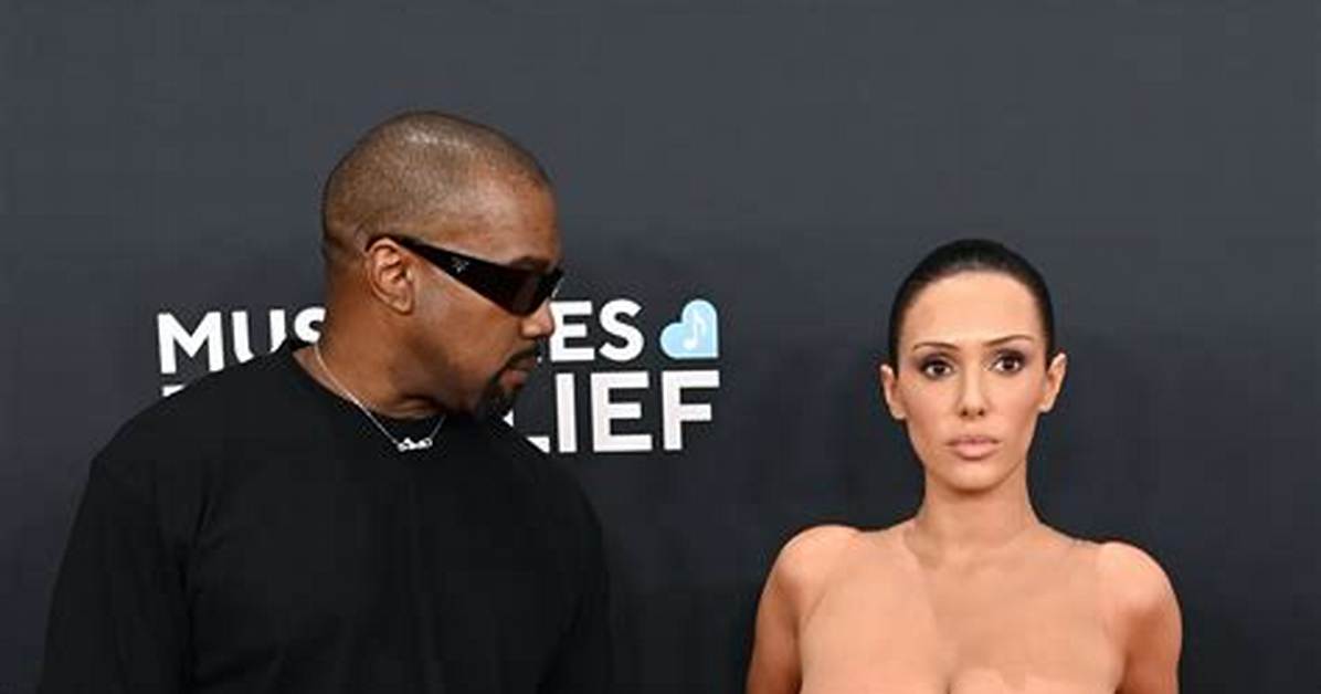 Kanye West’s Wife Bianca Censori Wears Completely See-Through Dress with No Underwear