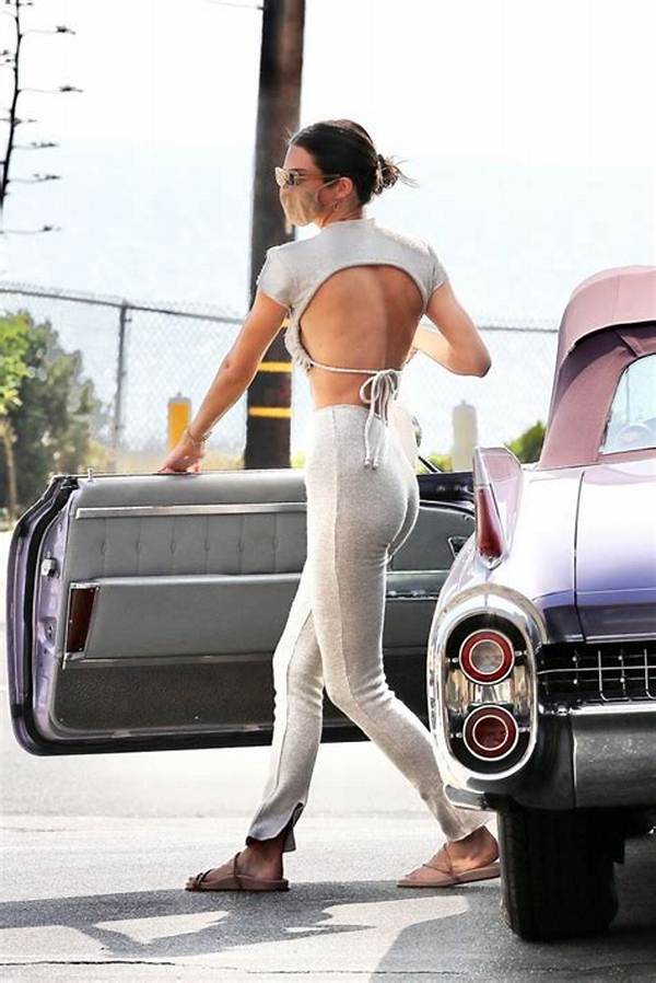Karjenners in Backless Outfits: See Kendall & More