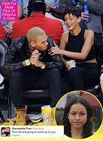 Karrueche Tran Warns Chris Brown & Rihanna on Twitter