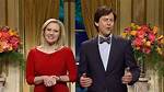 Kate Mckinnon’s Laura Ingraham Returns & Welcomes Trump Singing ‘My Little Valentine’ on Snl