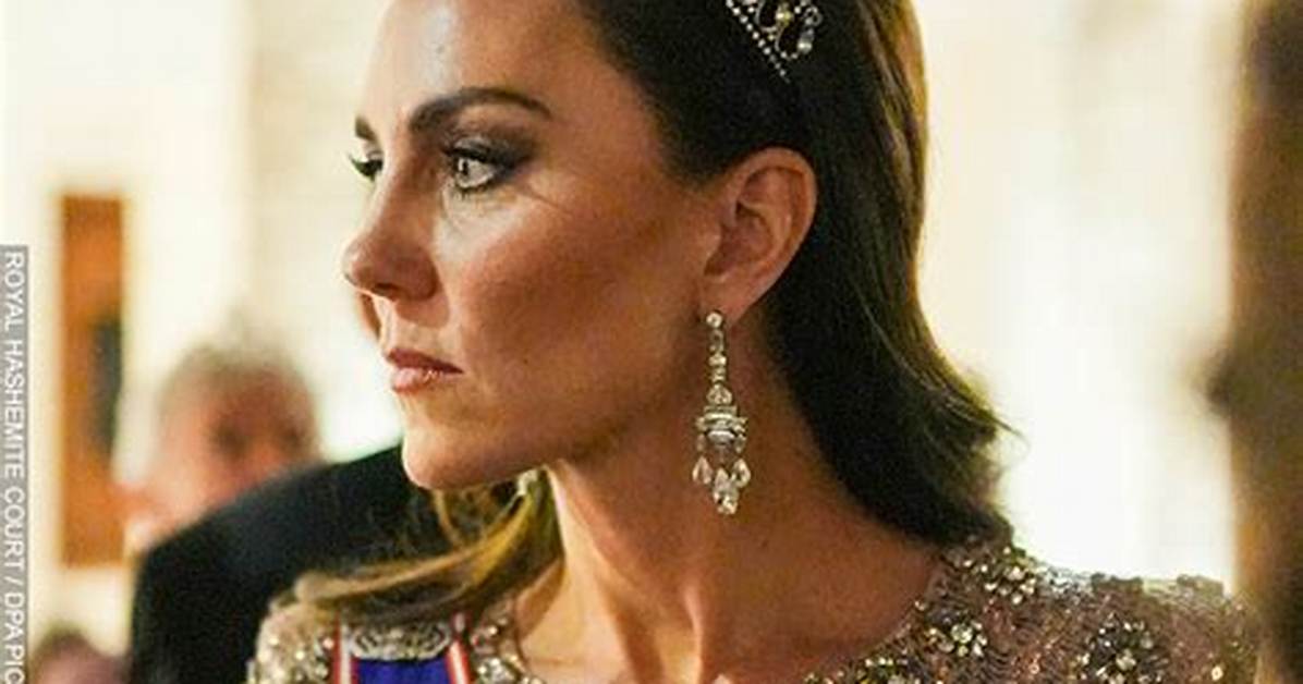 Kate Middleton in Queen Mary’s Lover’s Knot Tiara Once Worn by Diana – Hollywood Life