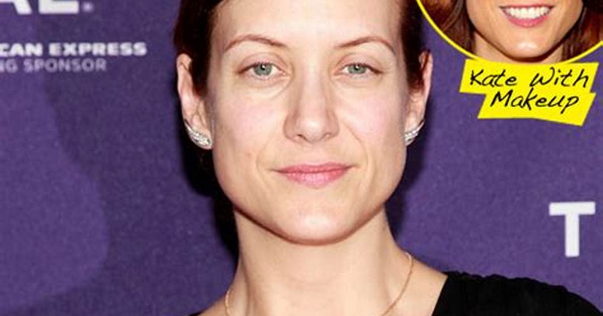 Kate Walsh Walks the Red Carpet Without Any Makeup! Would You Ever Do That? ?