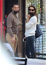 Katie Holmes Flashes Emilio Vitolo Jr. a Big Smile as They Cozy up on Romantic Ferry Ride – Pics