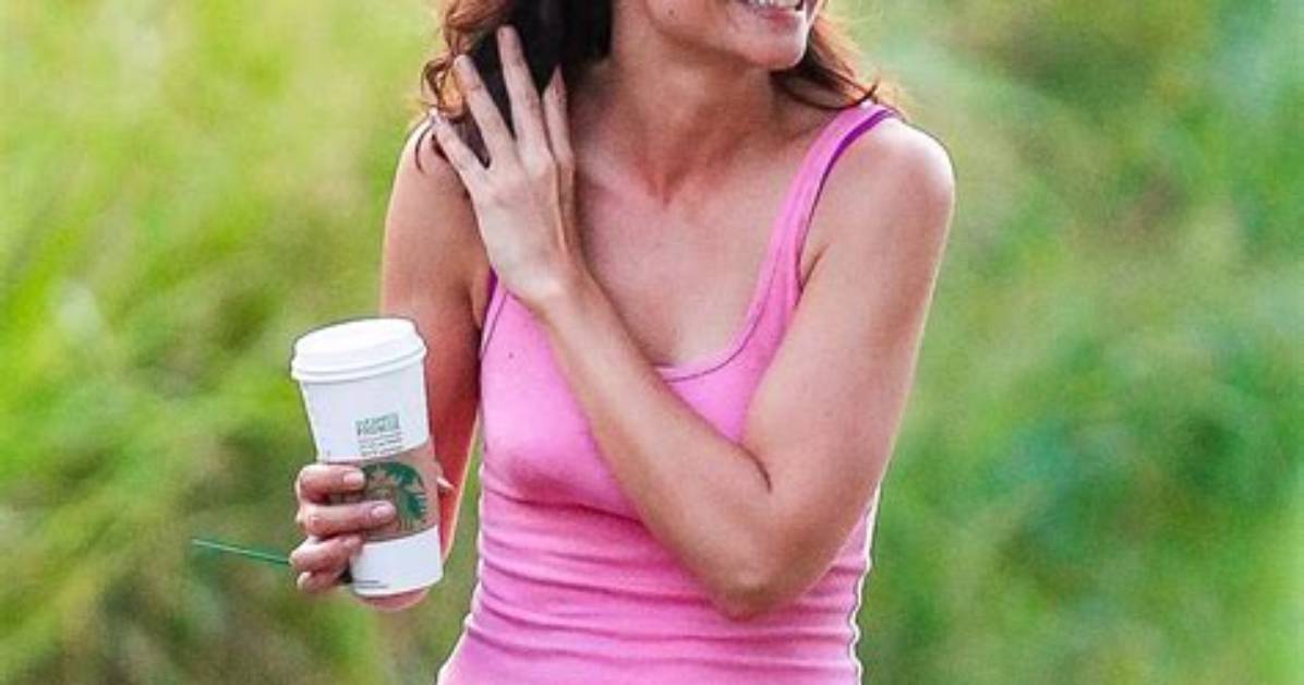 Katie Holmes Shows off Her Amazing Flexibility as She Bends Totally Backwards at Photoshoot