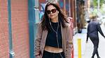 Katie Holmes Stuns in Black Crop Top During Nyc Outing: Photo – Hollywood Life