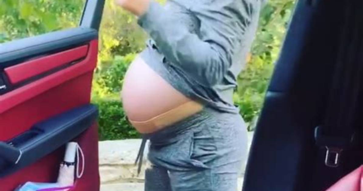 Katy Perry Shows off Bare Baby Bump in Crop Top & Admits ‘Everything Is Swollen’ Now — Watch