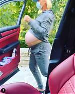 Katy Perry Shows off Bare Baby Bump in Crop Top & Admits ‘Everything Is Swollen’ Now — Watch