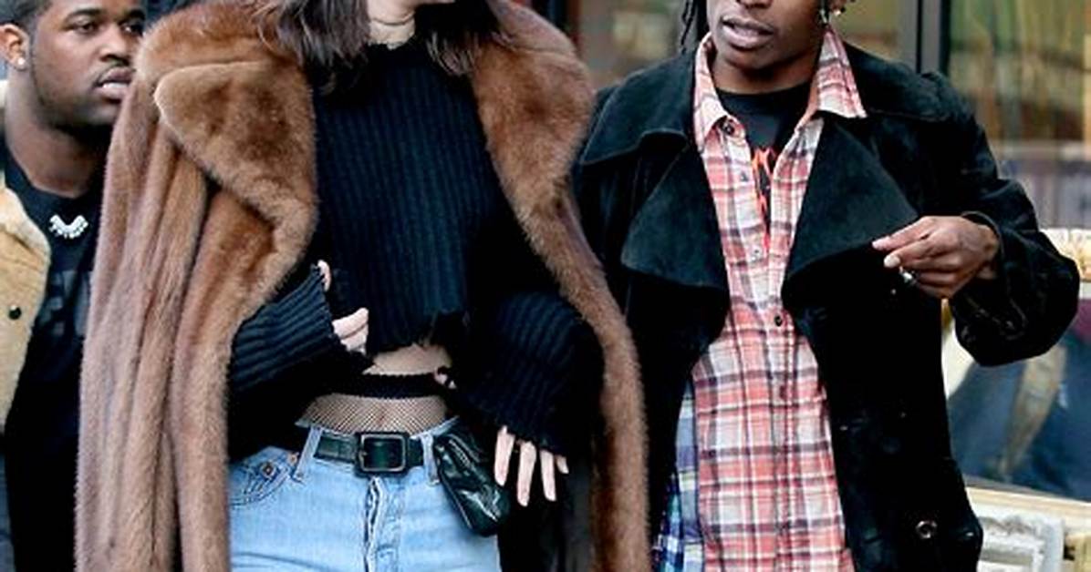 Kendall Jenner & A$Ap Rocky Buy Diamond Earrings Together in La — Is This the New Promise Ring?