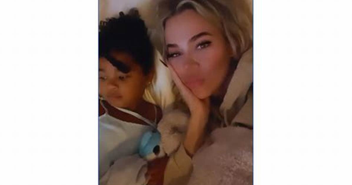 Khloe Kardashian Snuggles Daughter True, 3, After Shading Blac Chyna’s Child Support Comments: Photos